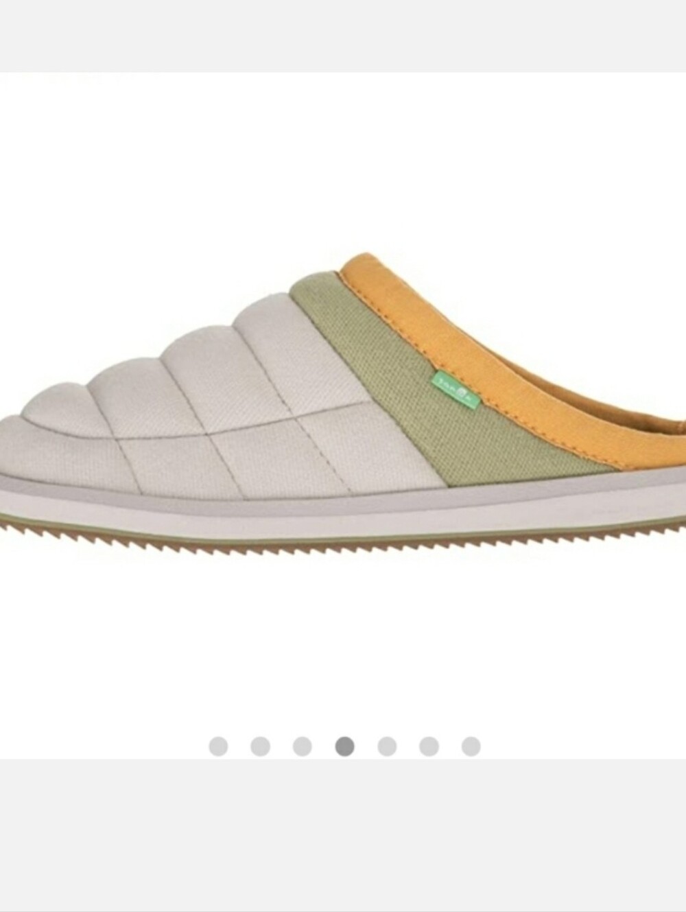 Sanuk Puff N Chill Low LX Slippers Cream
